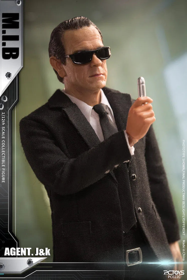 The Black Suit Agents: PCTOYS: PC022C: 1/12 Scale PcToys