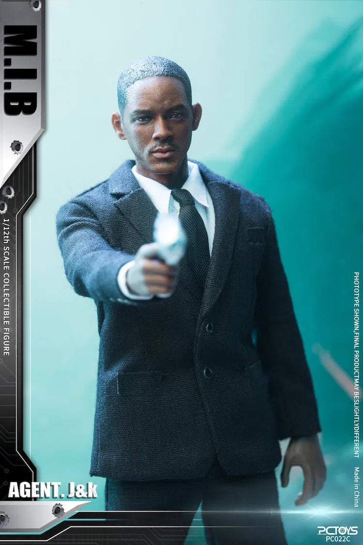 The Black Suit Agents: PCTOYS: PC022C: 1/12 Scale PcToys