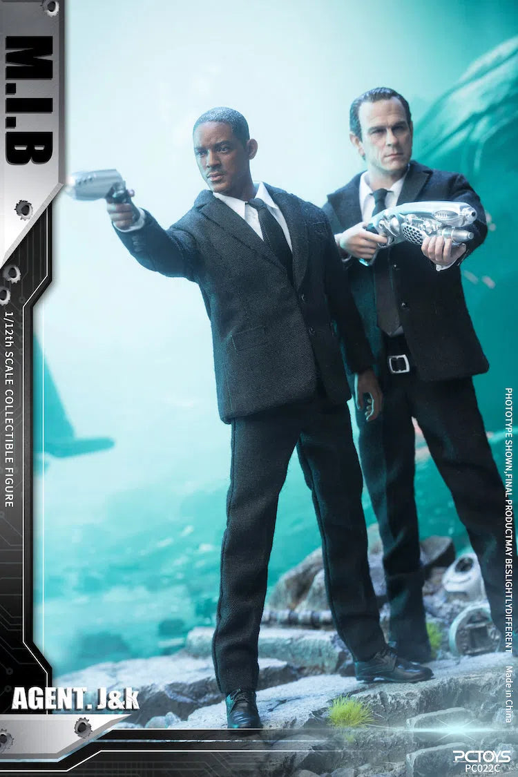 The Black Suit Agents: PCTOYS: PC022C: 1/12 Scale PcToys