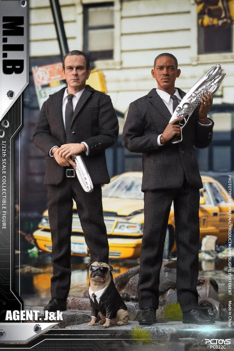 The Black Suit Agents: PCTOYS: PC022C: 1/12 Scale PcToys