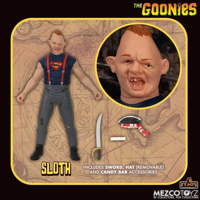 The Goonies Set: 5 Points Line: Set Of 5: Mezco Mezco