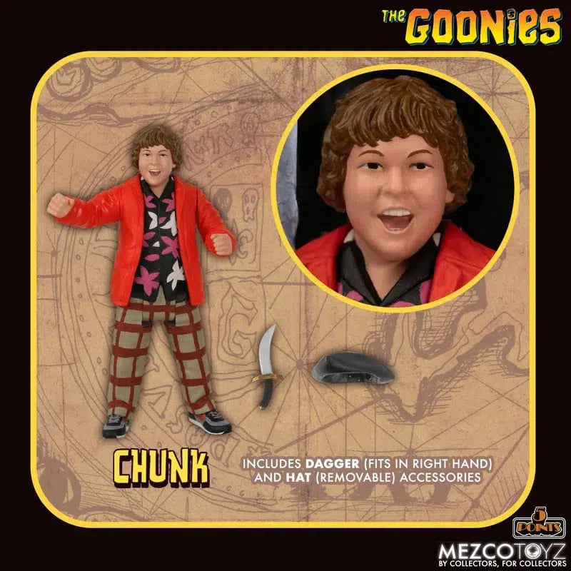 The Goonies Set: 5 Points Line: Set Of 5: Mezco Mezco