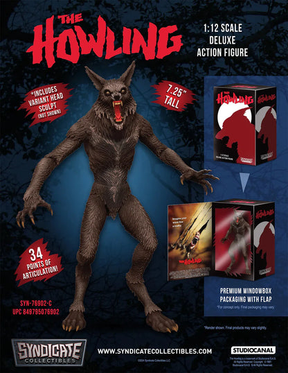 The Howlingr: Werewolf: Deluxe 1/12 Figure Syndicate Collectibles