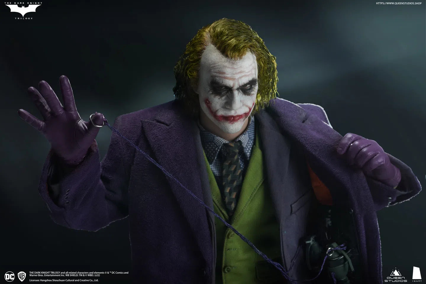 The Joker: Standard Version: The Dark Knight: Queen Studios X Inart Queen Studios