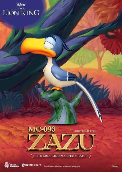 The Lion King: Zazu: Master Craft: Limited Edition Statue: 20cm Beast Kingdom