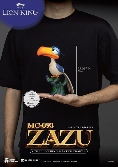 The Lion King: Zazu: Master Craft: Limited Edition Statue: 20cm Beast Kingdom