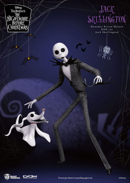 The Nightmare Before Christmas: Jack Skellington: Dynamic 8ction Figure: 21cm Beast Kingdom