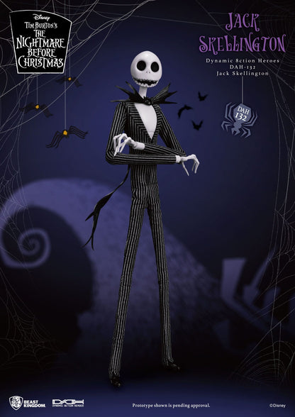 The Nightmare Before Christmas: Jack Skellington: Dynamic 8ction Figure: 21cm Beast Kingdom