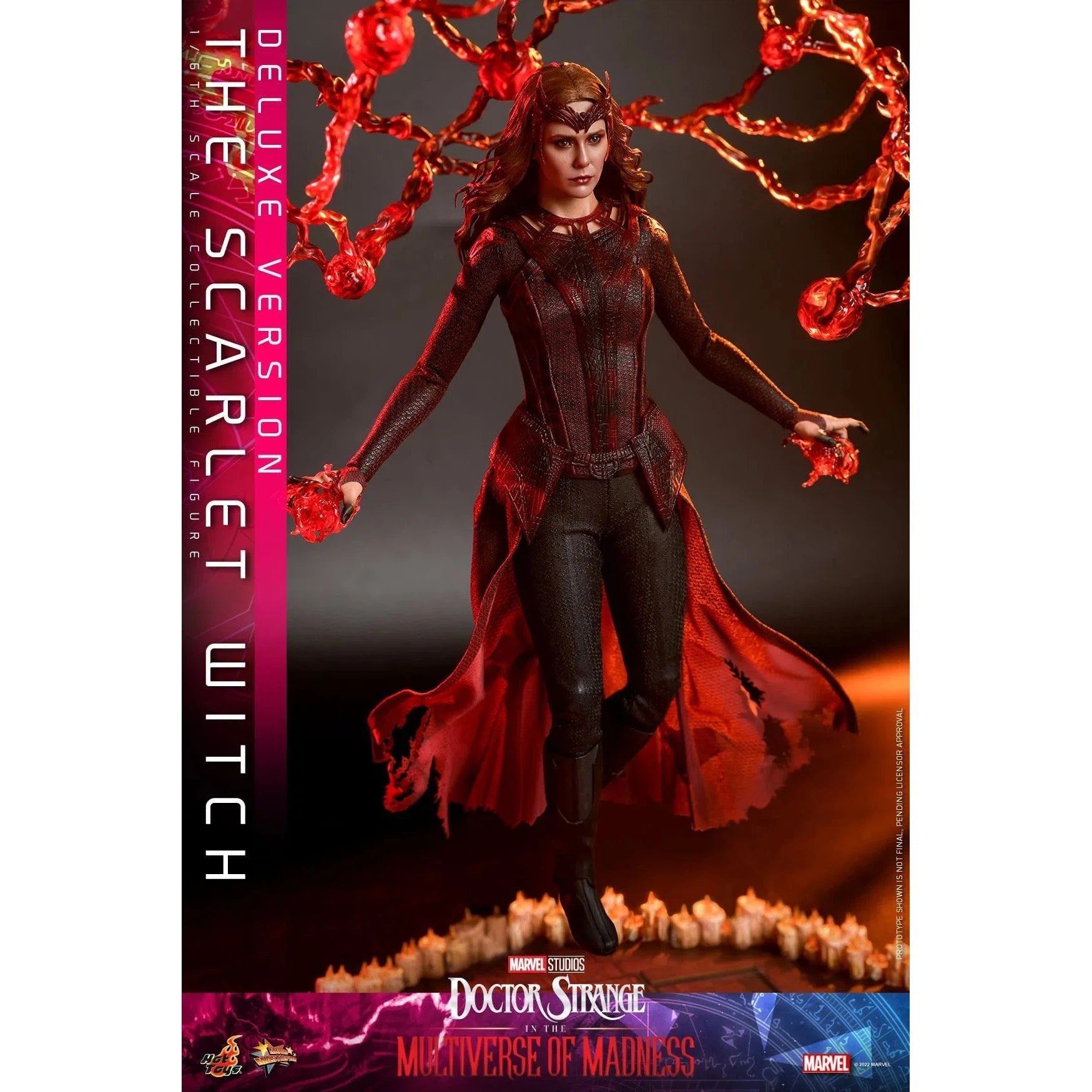 The Scarlet Witch: Deluxe: Multiverse Of Madness: Marvel: MMS653: Hot Toys Hot Toys