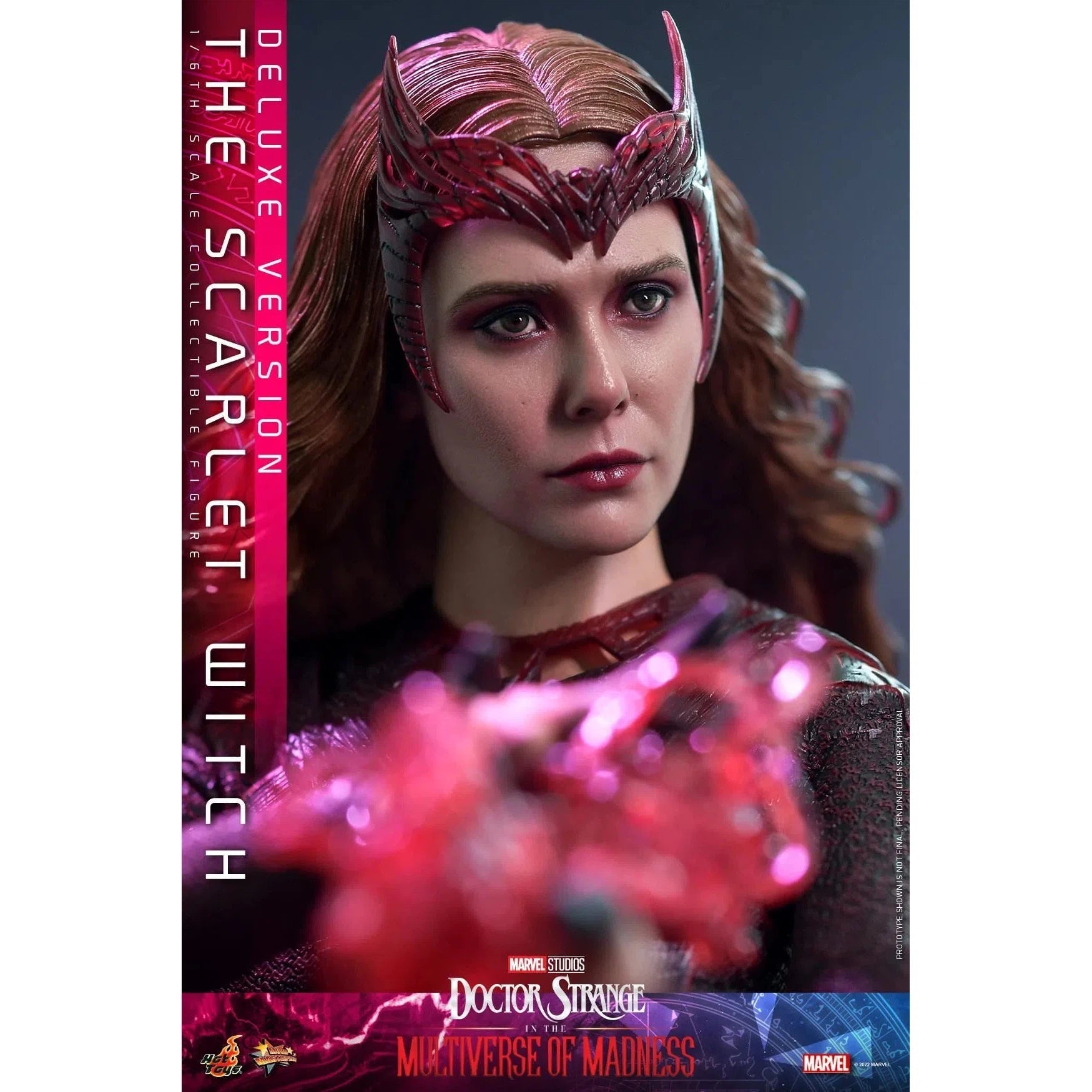 The Scarlet Witch: Deluxe: Multiverse Of Madness: Marvel: MMS653: Hot Toys Hot Toys