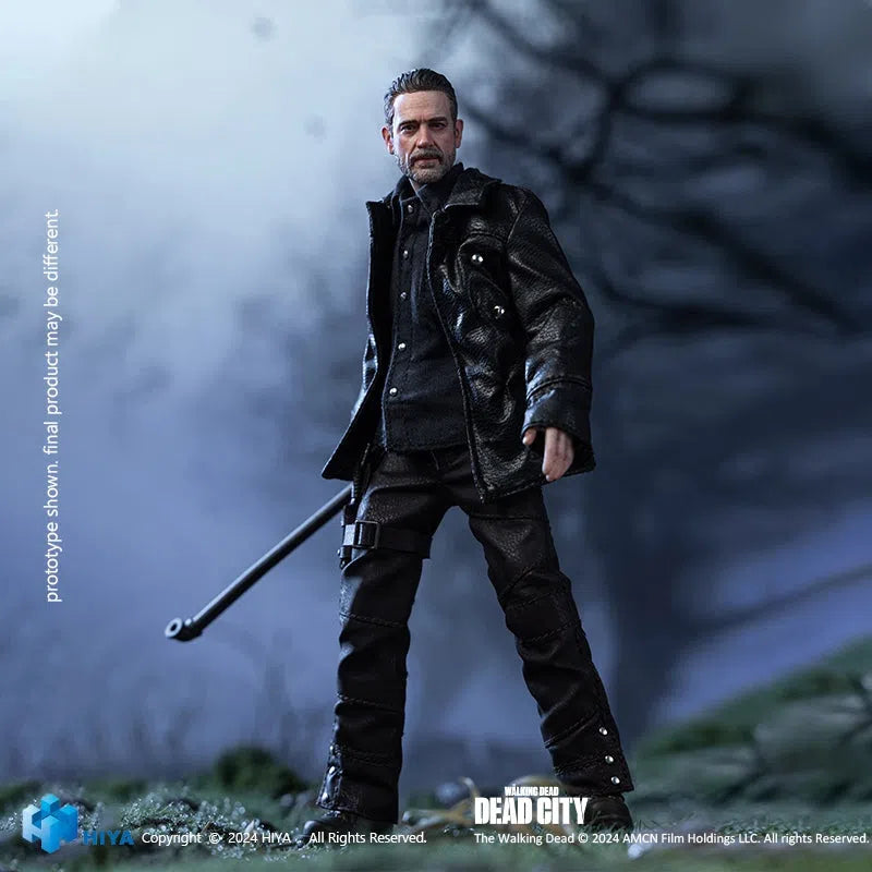 The Walking Dead: Dead City: Negan: Exquisite Super: 1/12 Scale Action Figure Hiya Toys