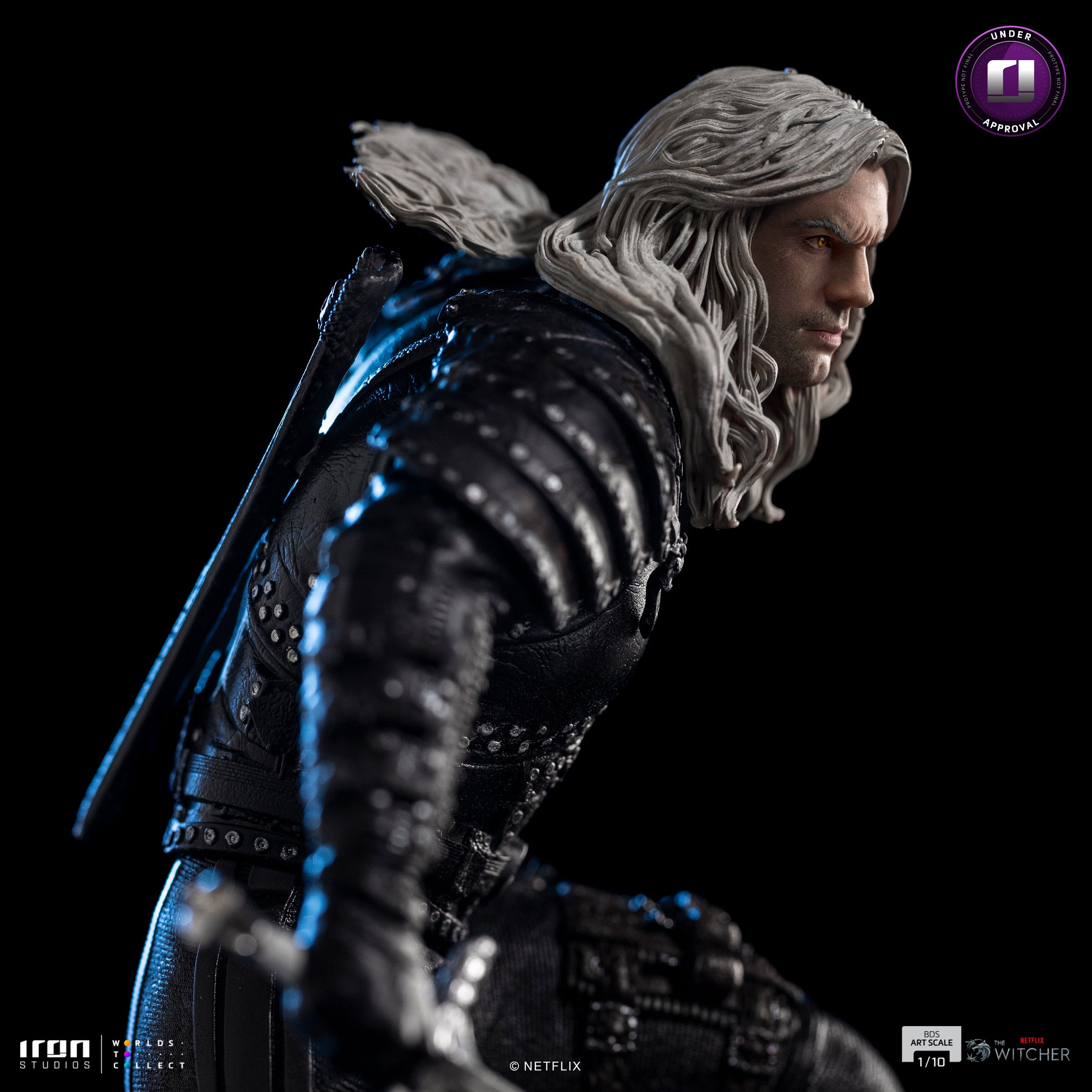 The Witcher 3: Geralt Of Rivia: 1/10 Scale Statue Iron Studios
