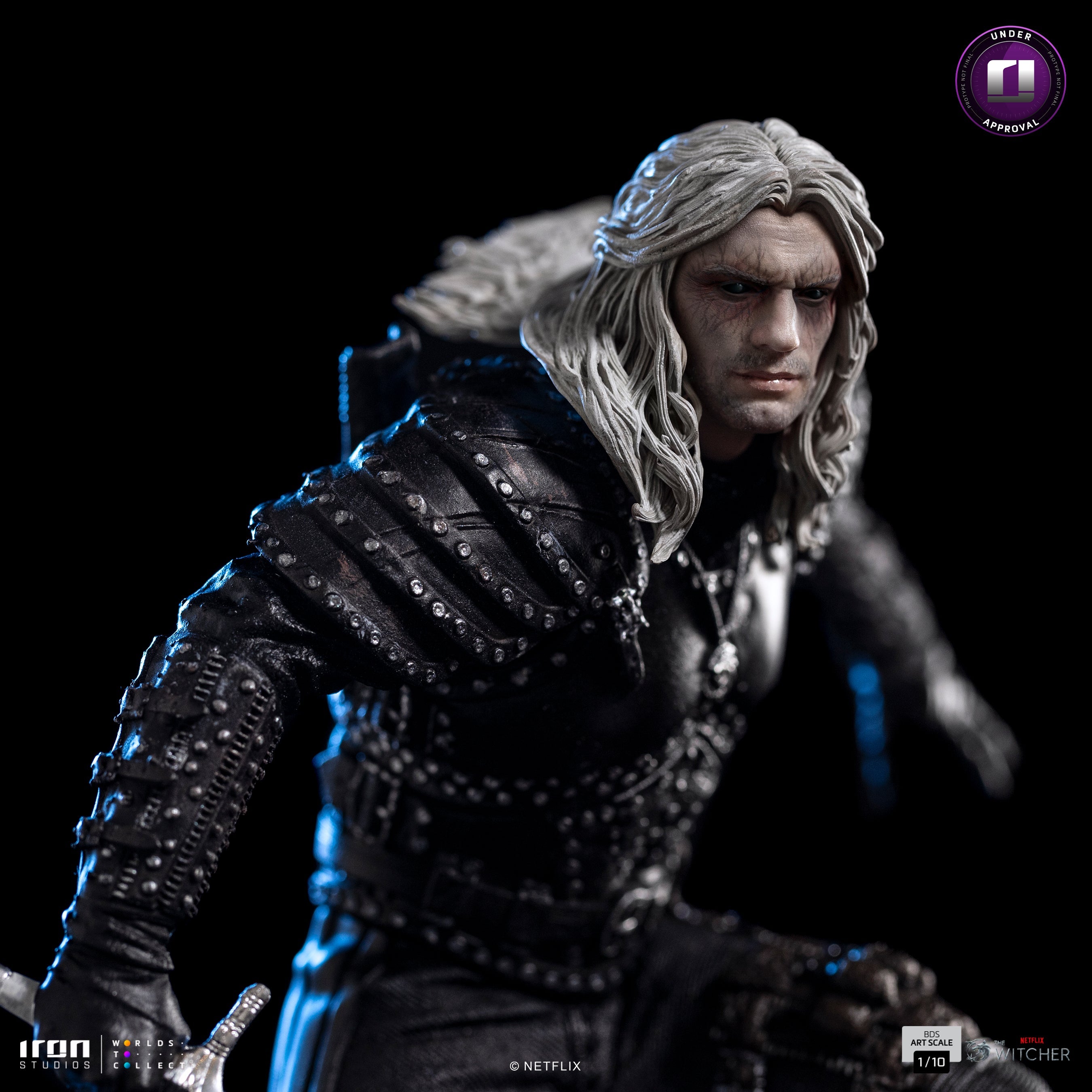 The Witcher 3: Geralt Of Rivia: 1/10 Scale Statue Iron Studios