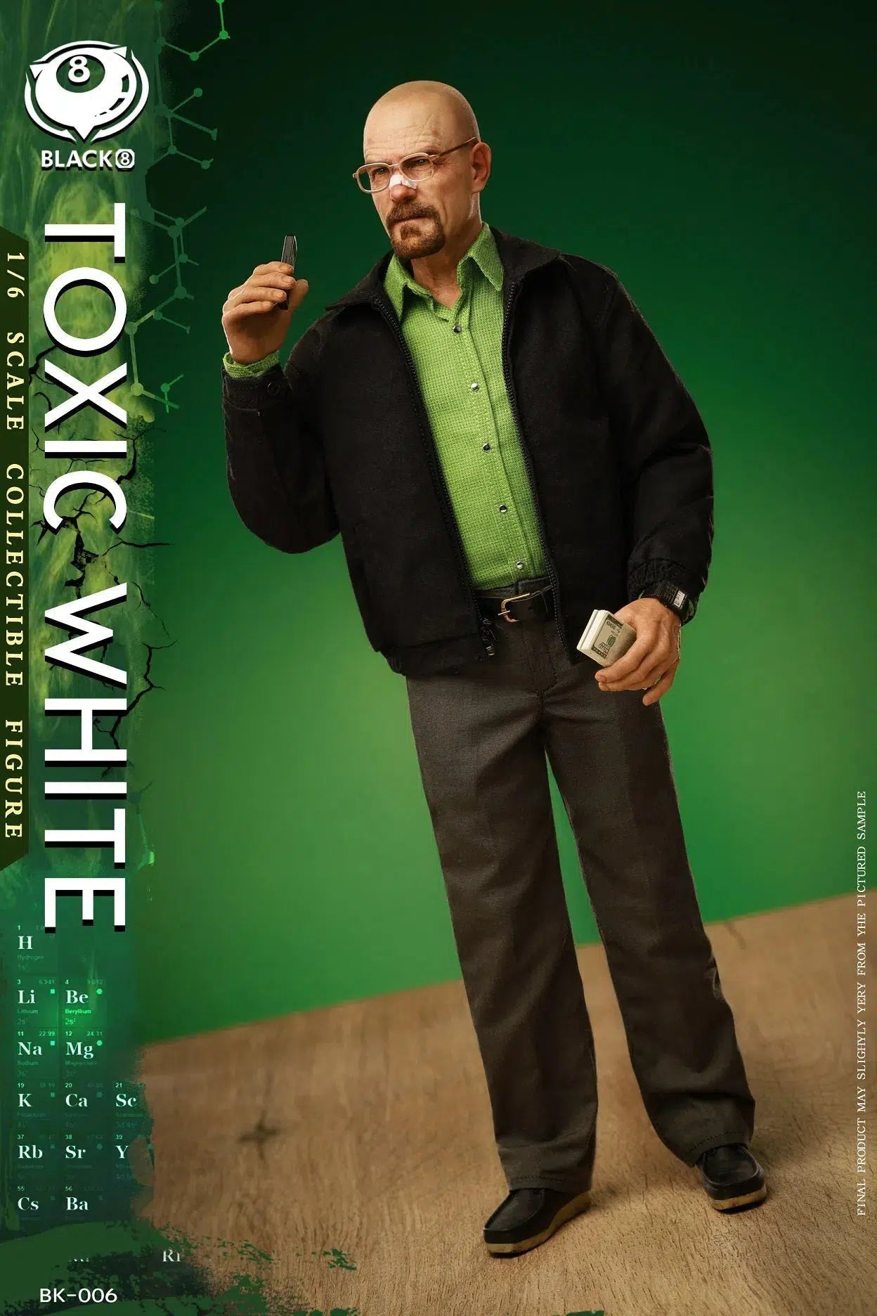 Toxic White: Black 8 Toys: Sixth Scale Figure Black 8 Toys
