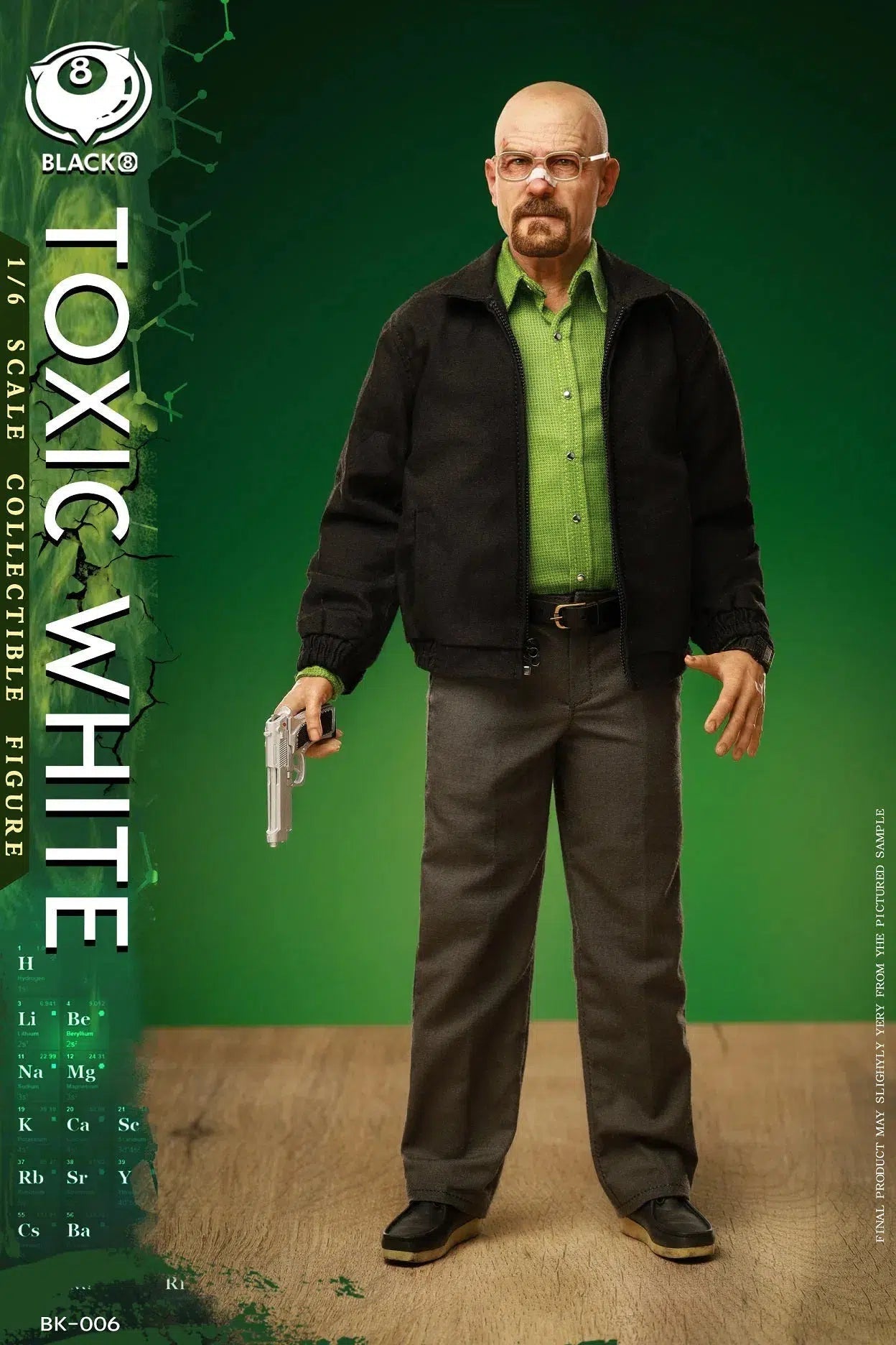 Toxic White: Black 8 Toys: Sixth Scale Figure Black 8 Toys