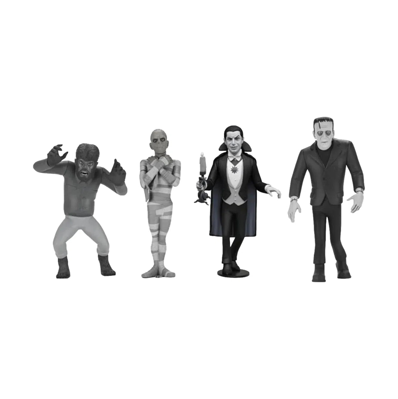 Universal Monsters: Toony Terrors: Silver Screen Edition: Series 10: Set Of 4: Neca