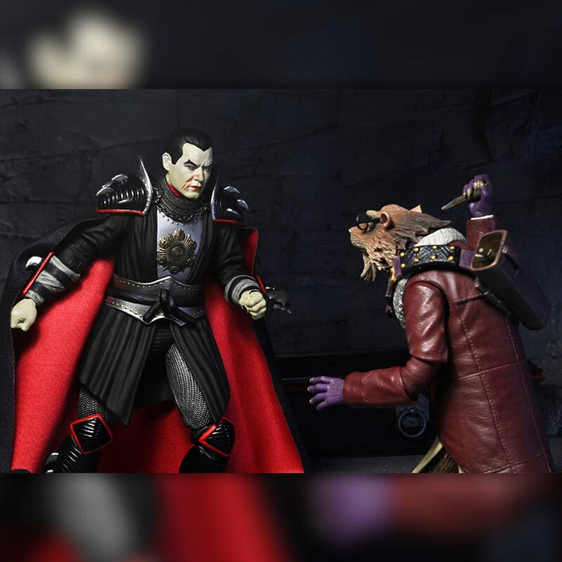 Universal Monsters x Teenage Mutant Ninja Turtles: Shredder as Dracula: Ultimate 7" Action Figure Neca