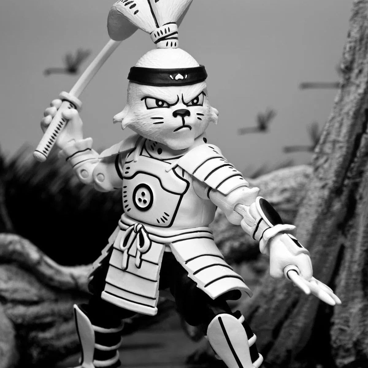 TMNT Usagi on sale Yojimbo Black and White NECA