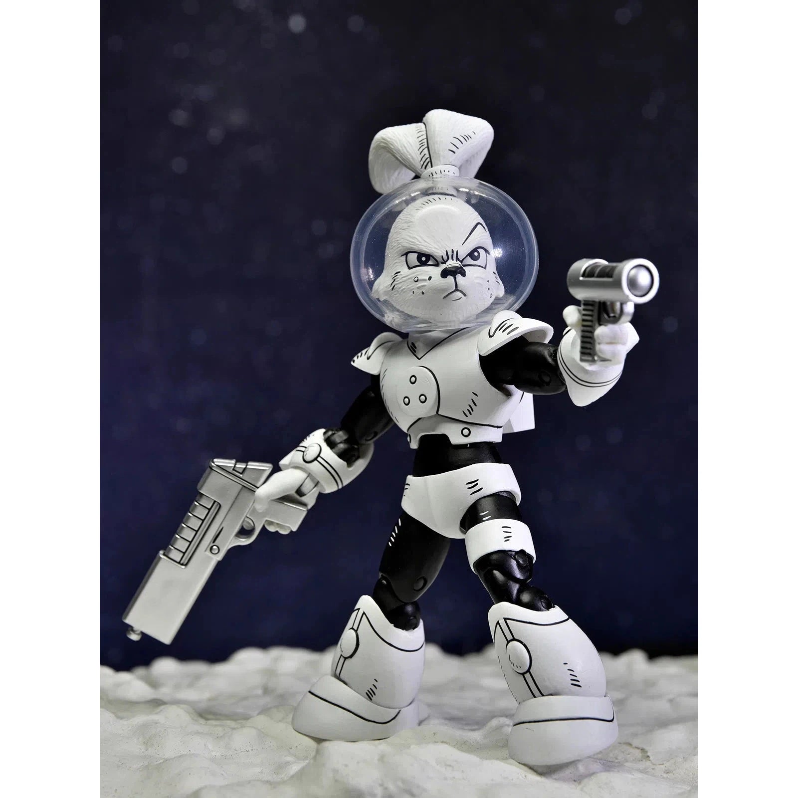 Usagi Yojimbo: Space Usagi Yojimbo: (Black & White Ver.): 7 Inch Action Figure Neca