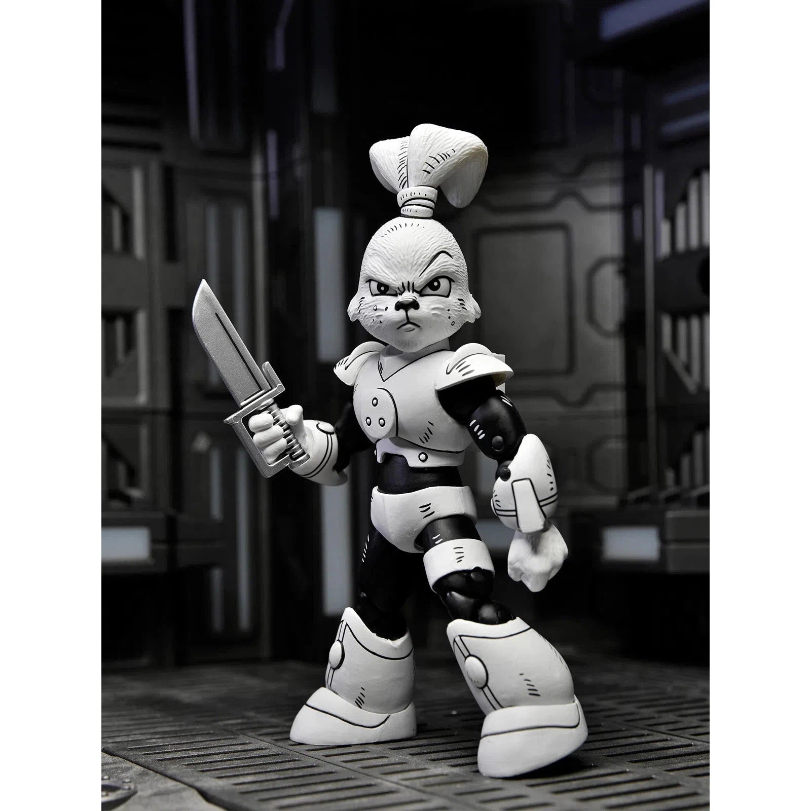 Usagi Yojimbo: Space Usagi Yojimbo: (Black & White Ver.): 7 Inch Action Figure Neca