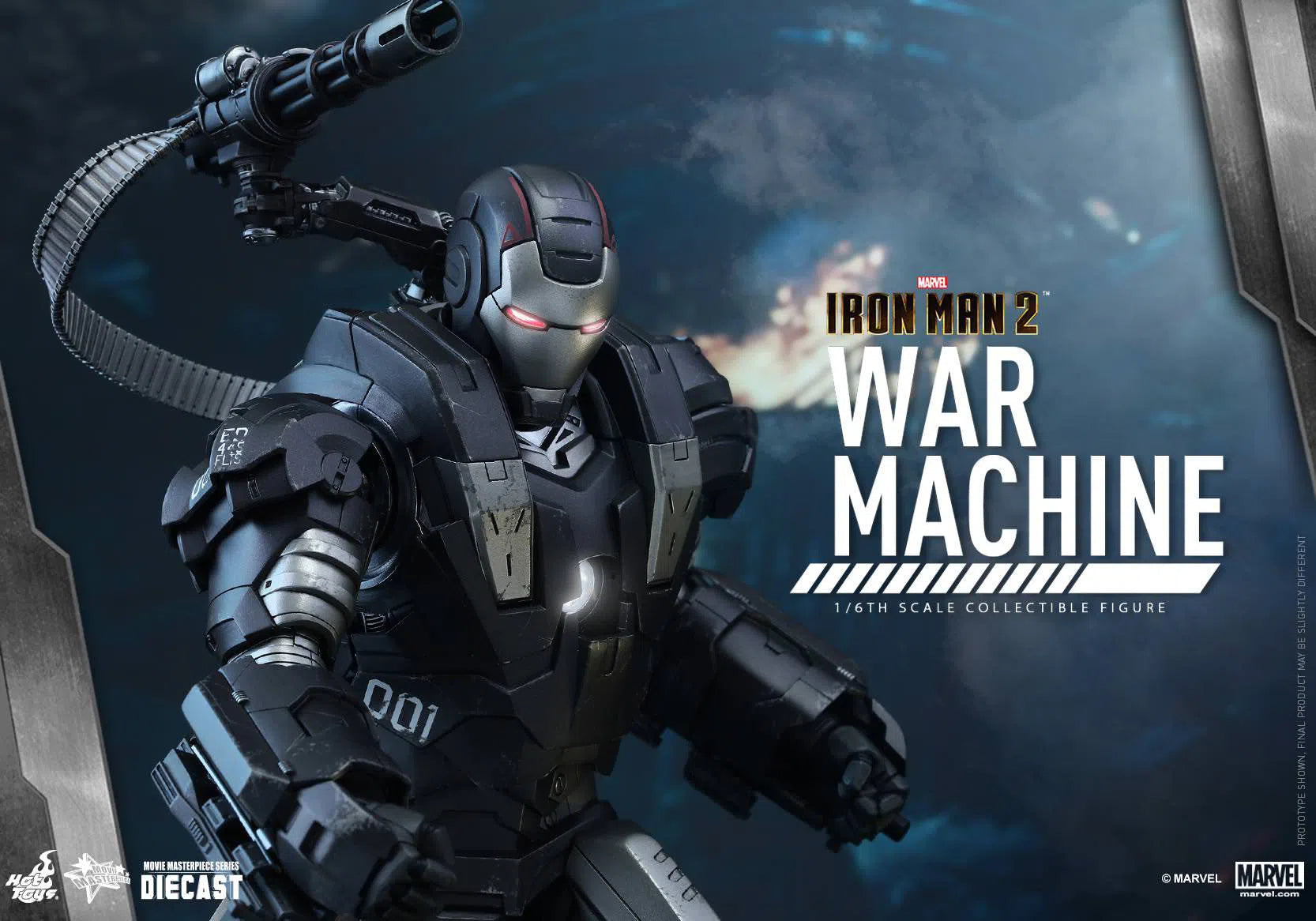 War Machine: Iron Man: Reissue: Marvel: MMS331D13 Hot Toys