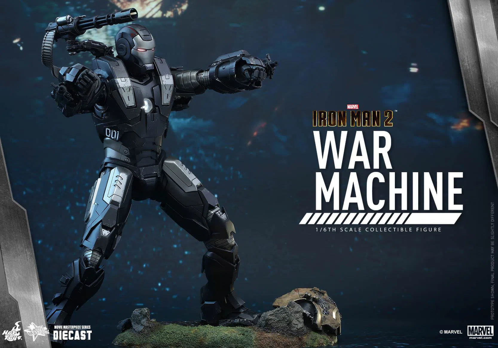 War Machine: Iron Man: Reissue: Marvel: MMS331D13 Hot Toys