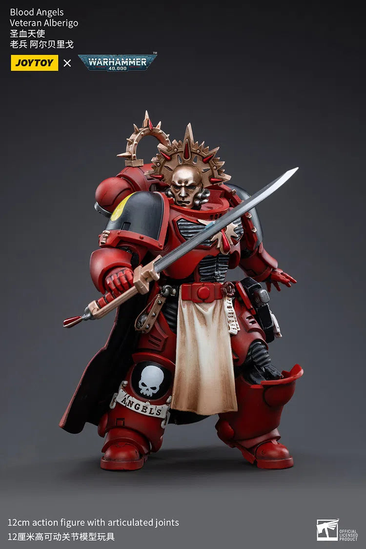 Warhammer 40K: Blood Angels: Veteran Alberigo: Reissue Joy Toy