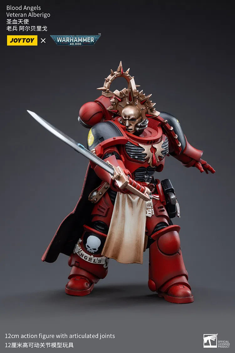 Warhammer 40K: Blood Angels: Veteran Alberigo: Reissue Joy Toy