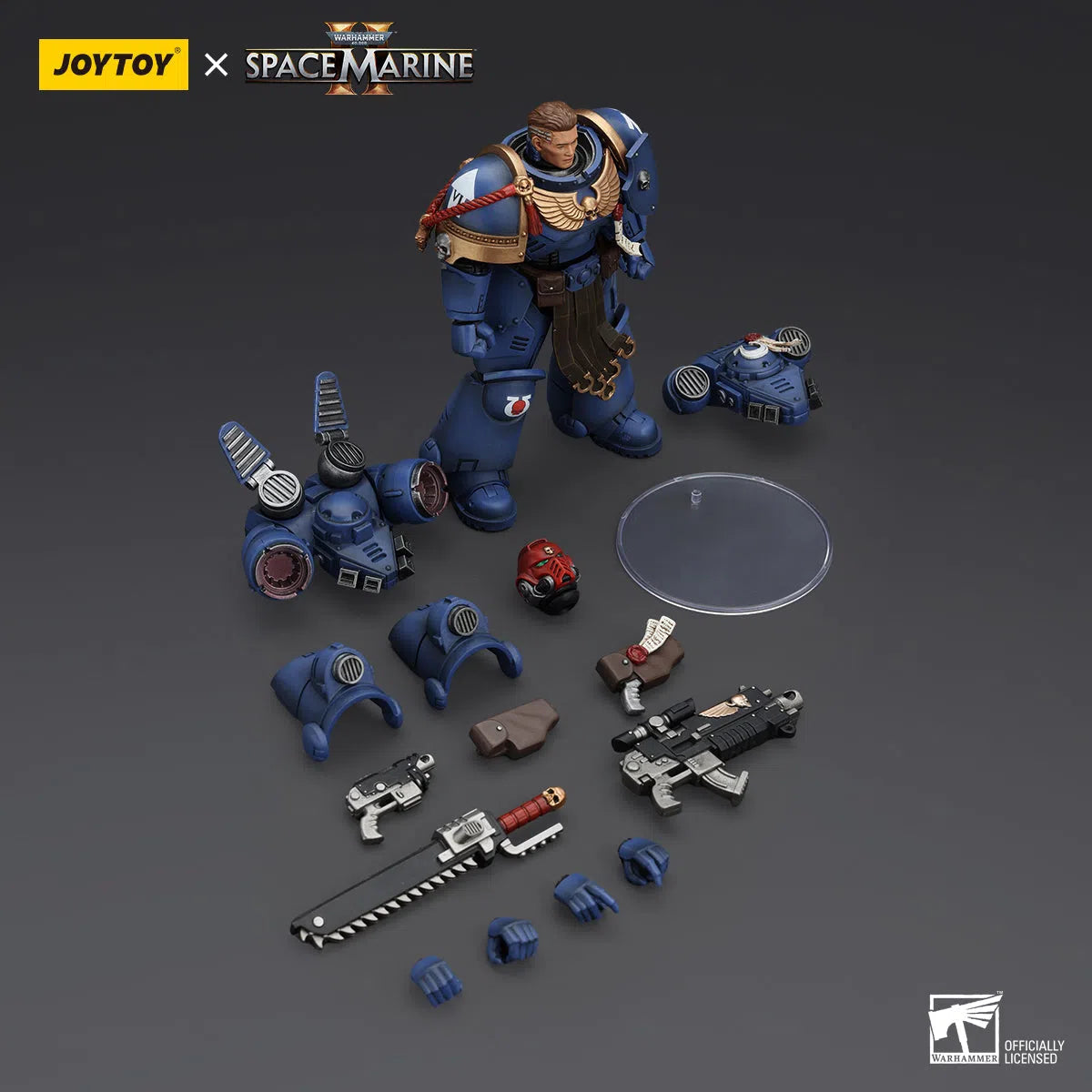 Warhammer 40K: Space Marine II: Ultramarines: Sergeant Gadriel: Joy Toy Joy Toy