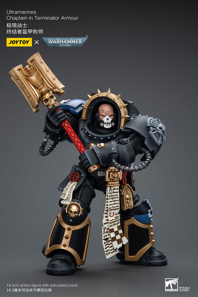Warhammer 40K: Ultramarines: Chaplain in Terminator Armour Joy Toy