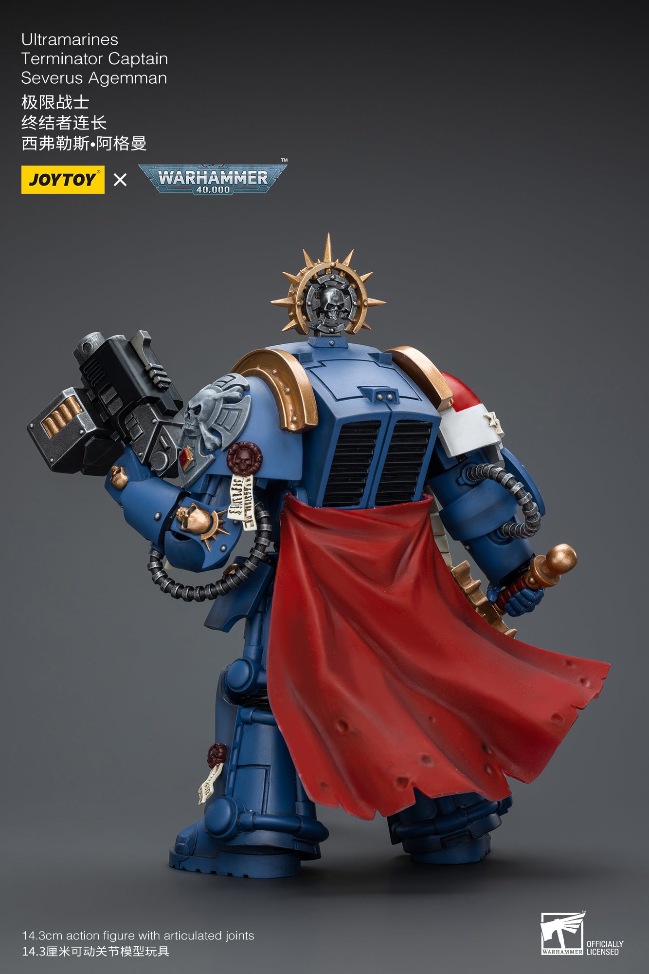 Warhammer 40K: Ultramarines: Terminator Captain: Severus Agemman Joy Toy