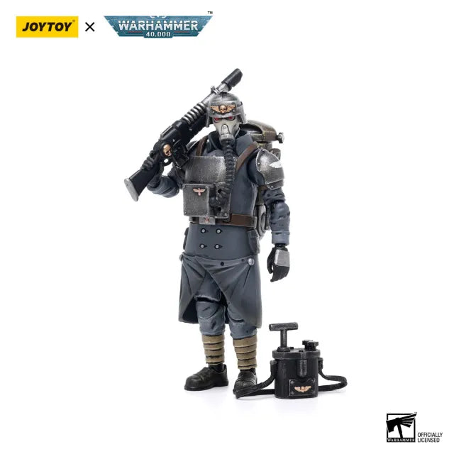 Warhammer 40k: Death Korps of Krieg: Veteran Squad Guardsman: Demolitions Specialist: Action Figure: Joy Toy Joy Toy