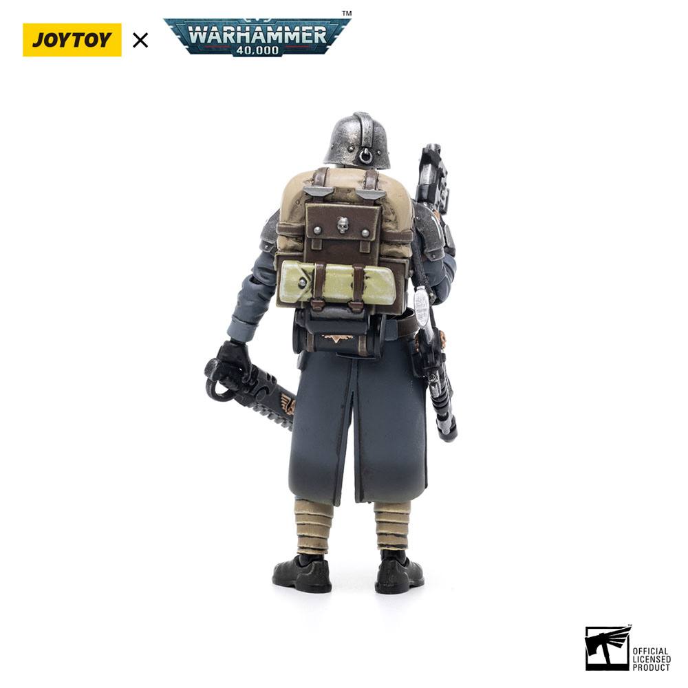 Warhammer 40k: Death Korps of Krieg: Veteran Squad Guardsman: Squad Sergeant: Action Figure: Joy Toy Joy Toy