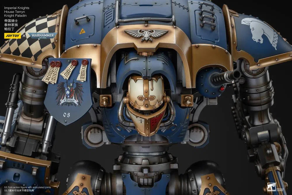 Warhammer 40k: Imperial Knights: House Terryn: Knight Paladin: Action Figure: Joy Toy Joy Toy