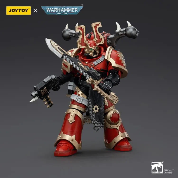 Warhammer 40k: World Eaters: Khorne Berzerker 1: Action Figure: Joy Toy Joy Toy