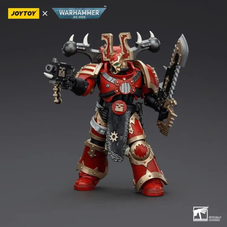 Warhammer 40k: World Eaters: Khorne Berzerker 1: Action Figure: Joy Toy Joy Toy