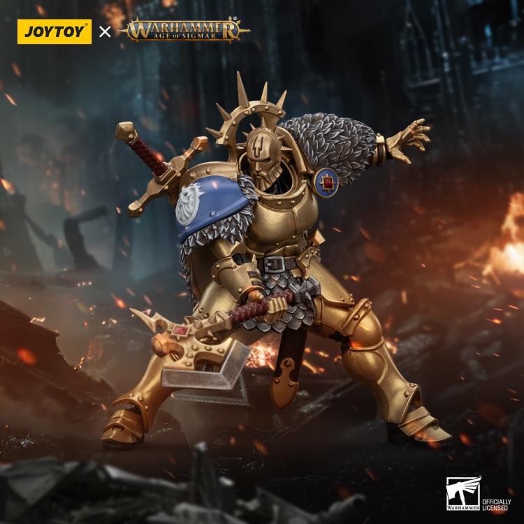 Warhammer: Age Of Sigmar: Stormcast Eternals: The Blacktalons: Hendrick The Silver Wolf: Action Figure: Joy Toy Joy Toy