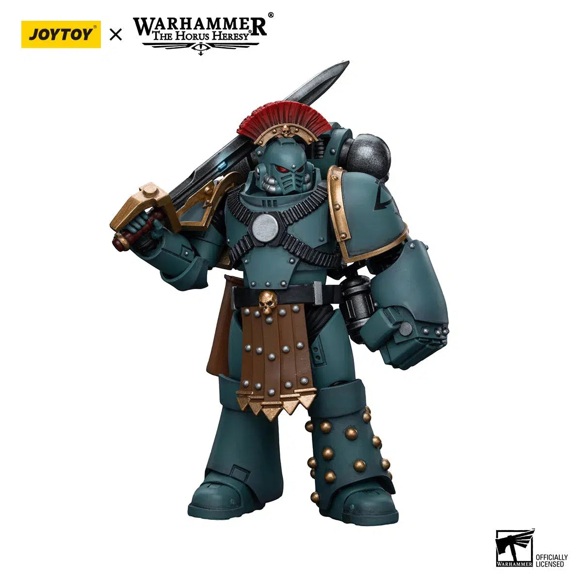 Warhammer: Horus Heresy: Sons of Horus: MKIV Tactical Squad: Sergeant with Power Fist Joy Toy