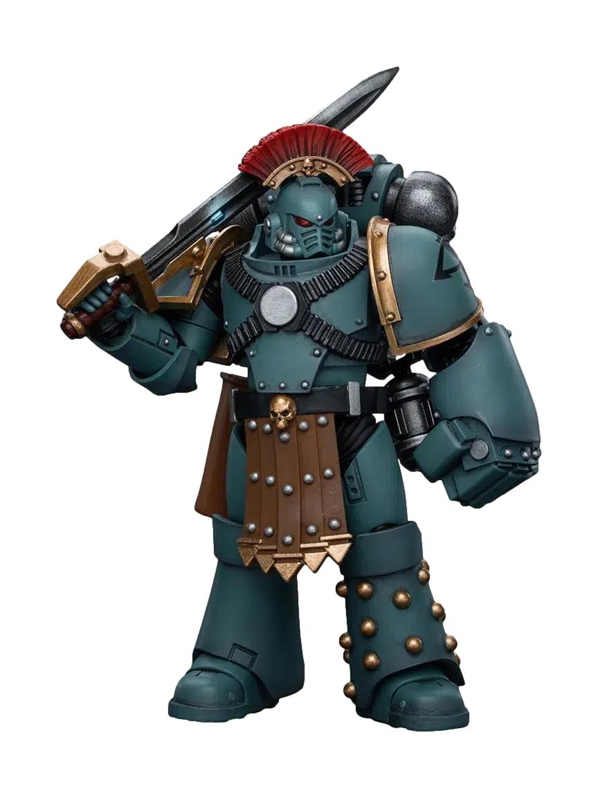 Warhammer: Horus Heresy: Sons of Horus: MKIV Tactical Squad: Sergeant with Power Fist Joy Toy