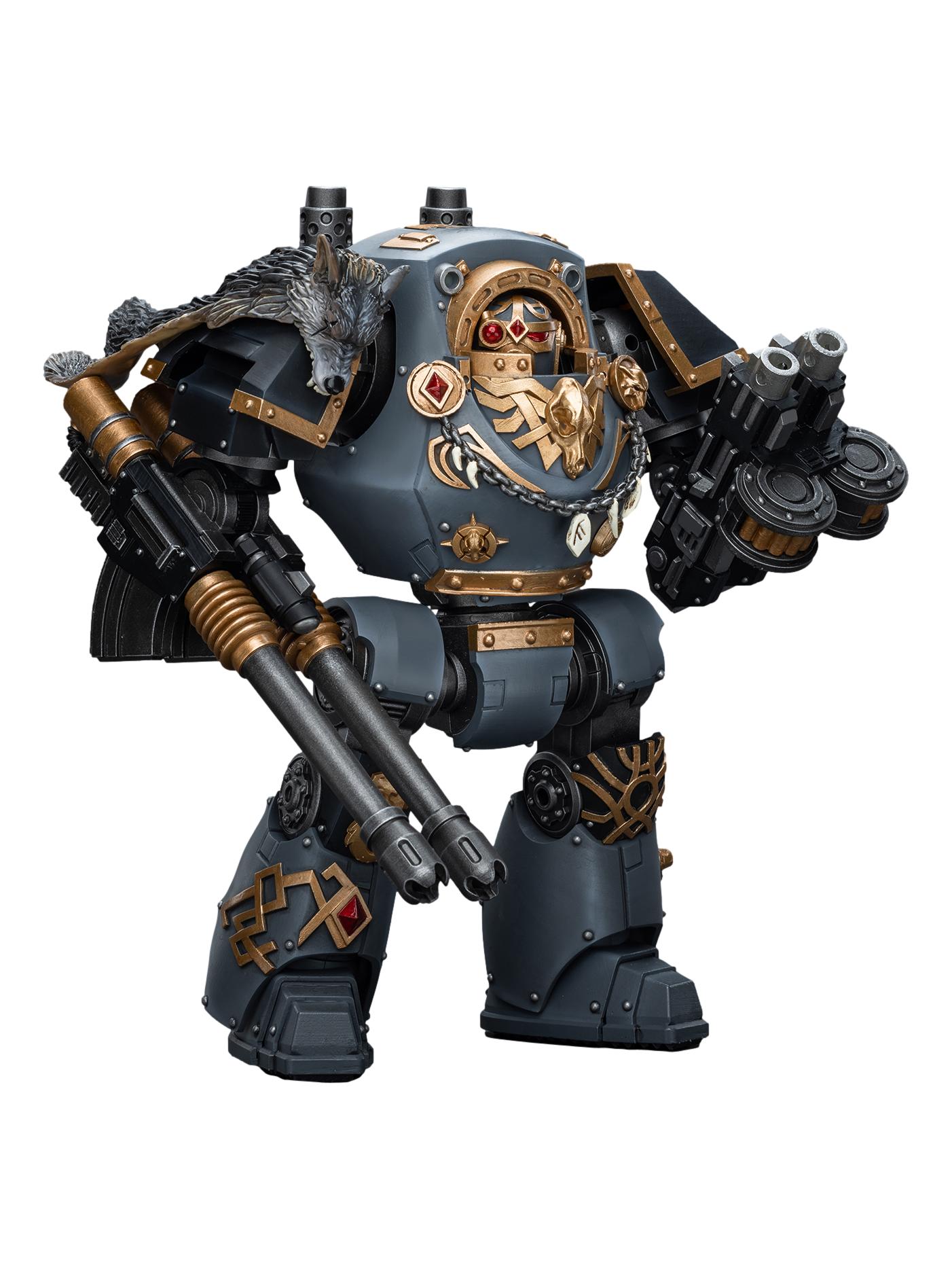 Warhammer: Horus Heresy: Space Wolves: Contemptor Dreadnought with Gravis Bolt Cannon Joy Toy