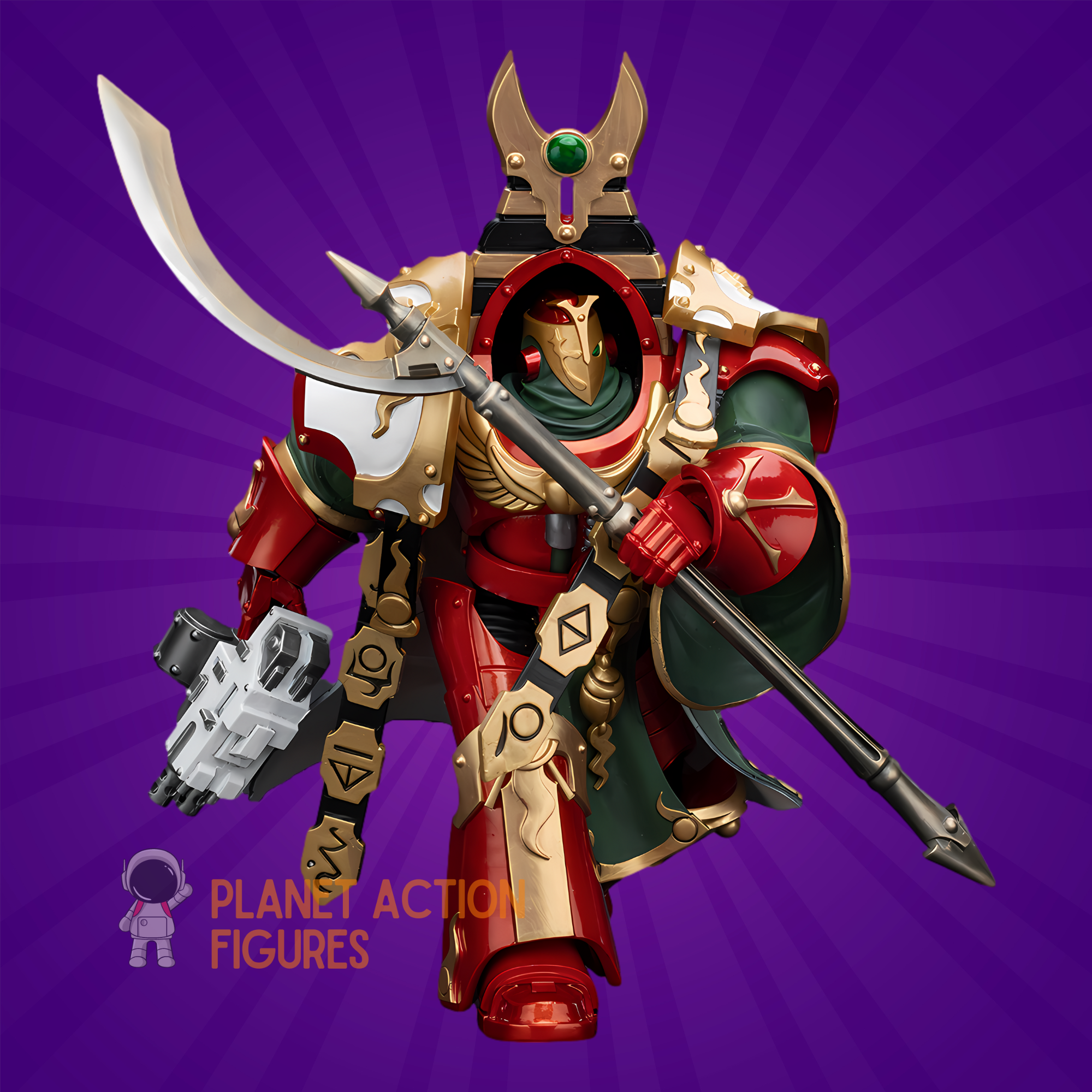 Warhammer Horus Heresy: Thousand sons: Legion Praetor in Cataphractii Terminator Armour Joy Toy