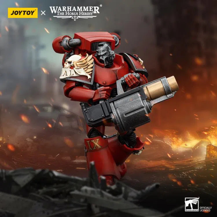 Warhammer: The Horus Heresy: Blood Angels: Angel's Tears Squad: Erelim with Angel's Tears Grenade Launcher: Action Figure: Joy Toy Joy Toy