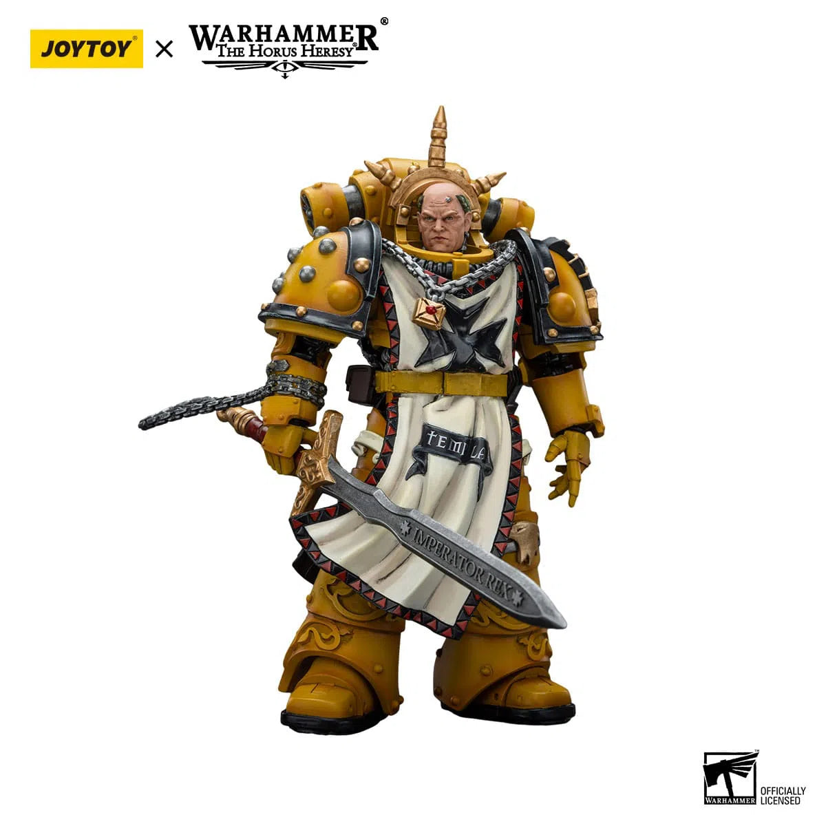 Warhammer: The Horus Heresy: Imperial Fists: Sigismund, First Captain of the Imperial Fists: Action Figure: Joy Toy