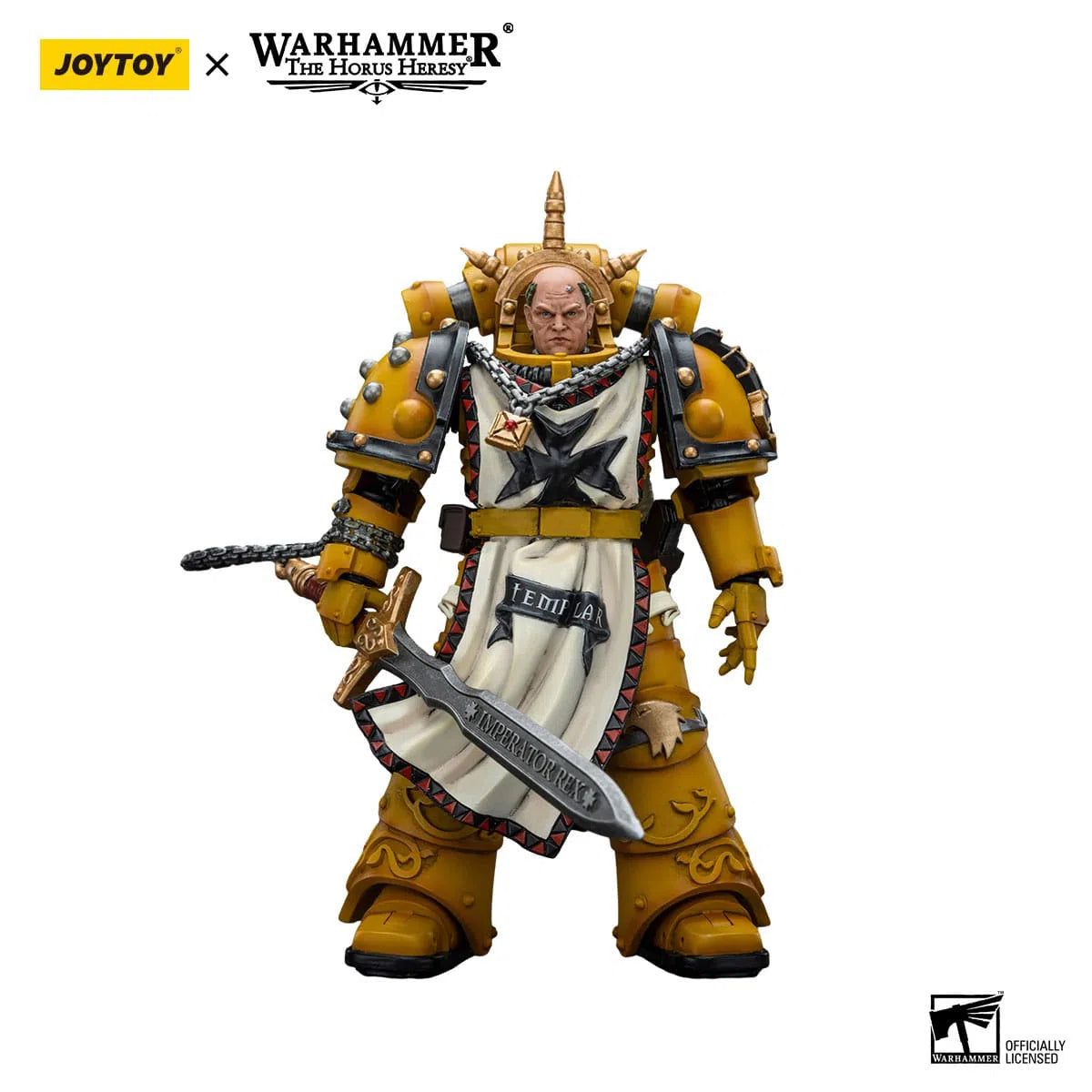 Warhammer: The Horus Heresy: Imperial Fists: Sigismund, First Captain of the Imperial Fists: Action Figure: Joy Toy