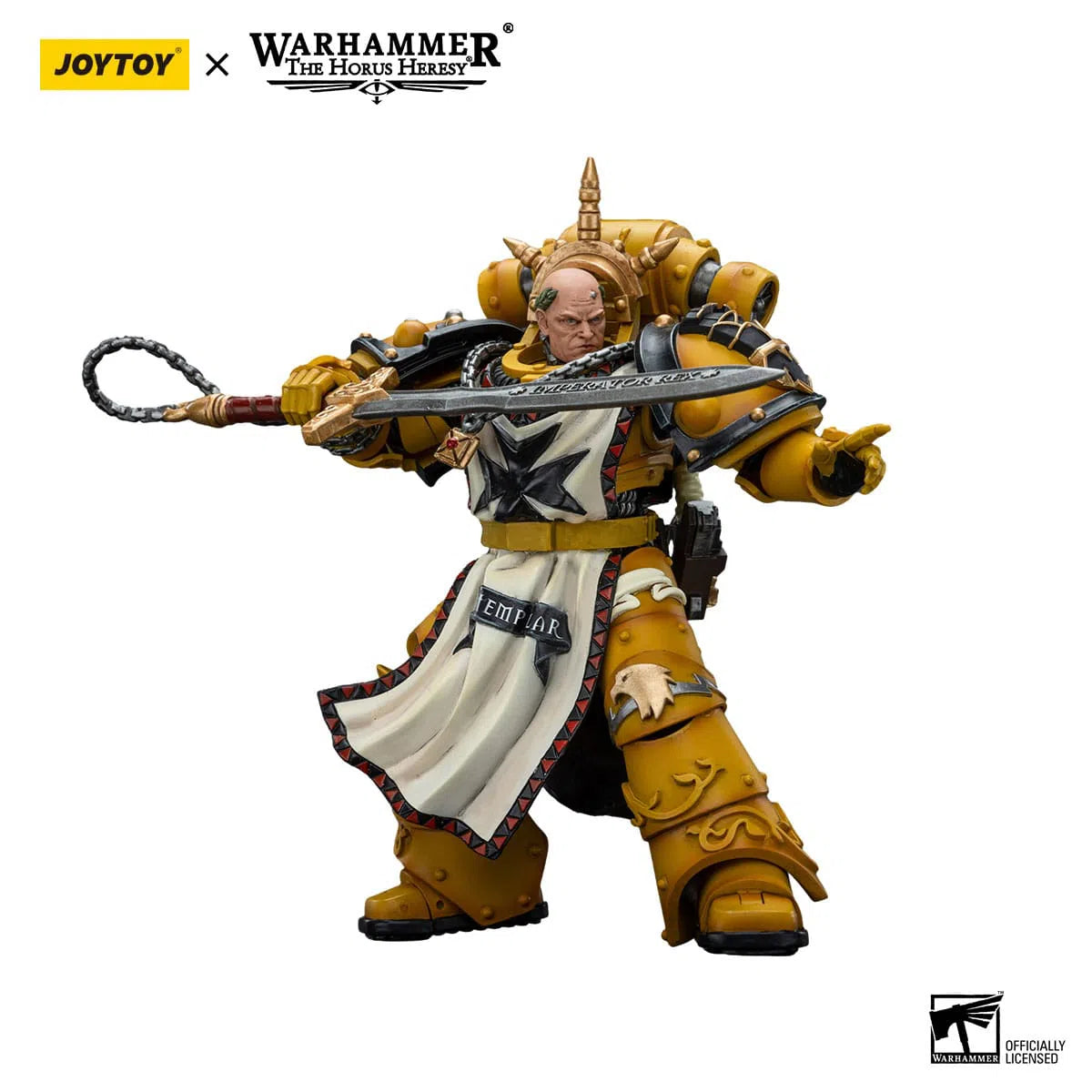 Warhammer: The Horus Heresy: Imperial Fists: Sigismund, First Captain of the Imperial Fists: Action Figure: Joy Toy