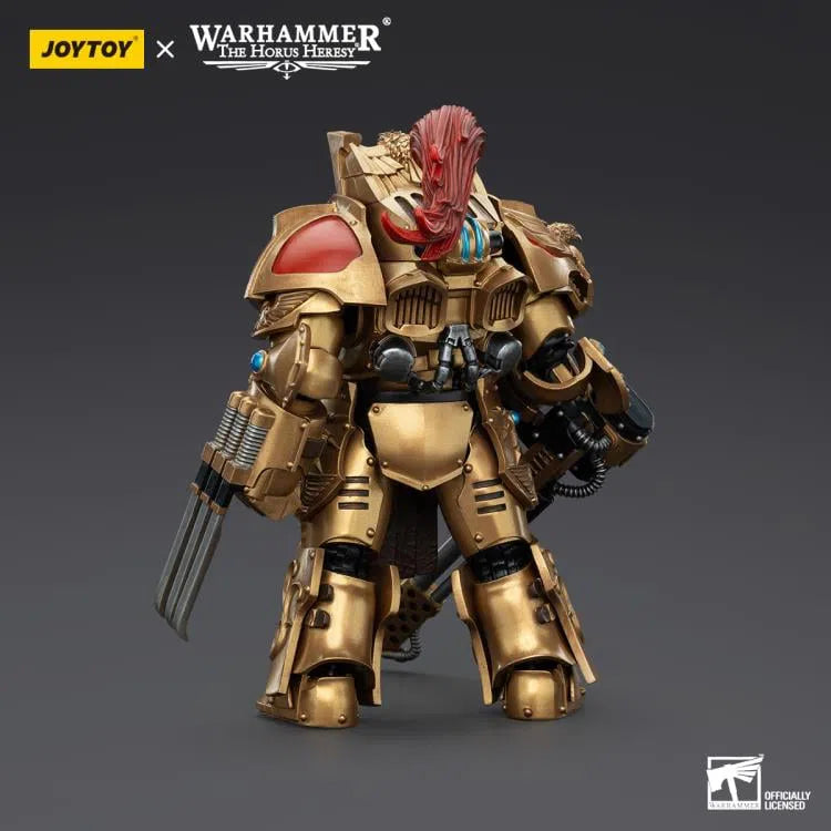 Warhammer: The Horus Heresy: Legio Custodes: Aquilon Terminator Squad: Aquilon With Infernus Firepike: Action Figure: Joy Toy Joy Toy