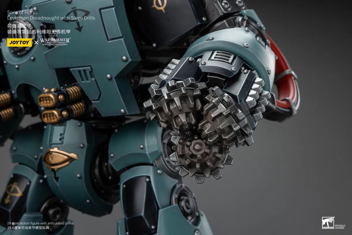 Warhammer The Horus Heresy: Sons of Horus Leviathan Dreadnought with Siege Drills : Joy Toy Joy Toy