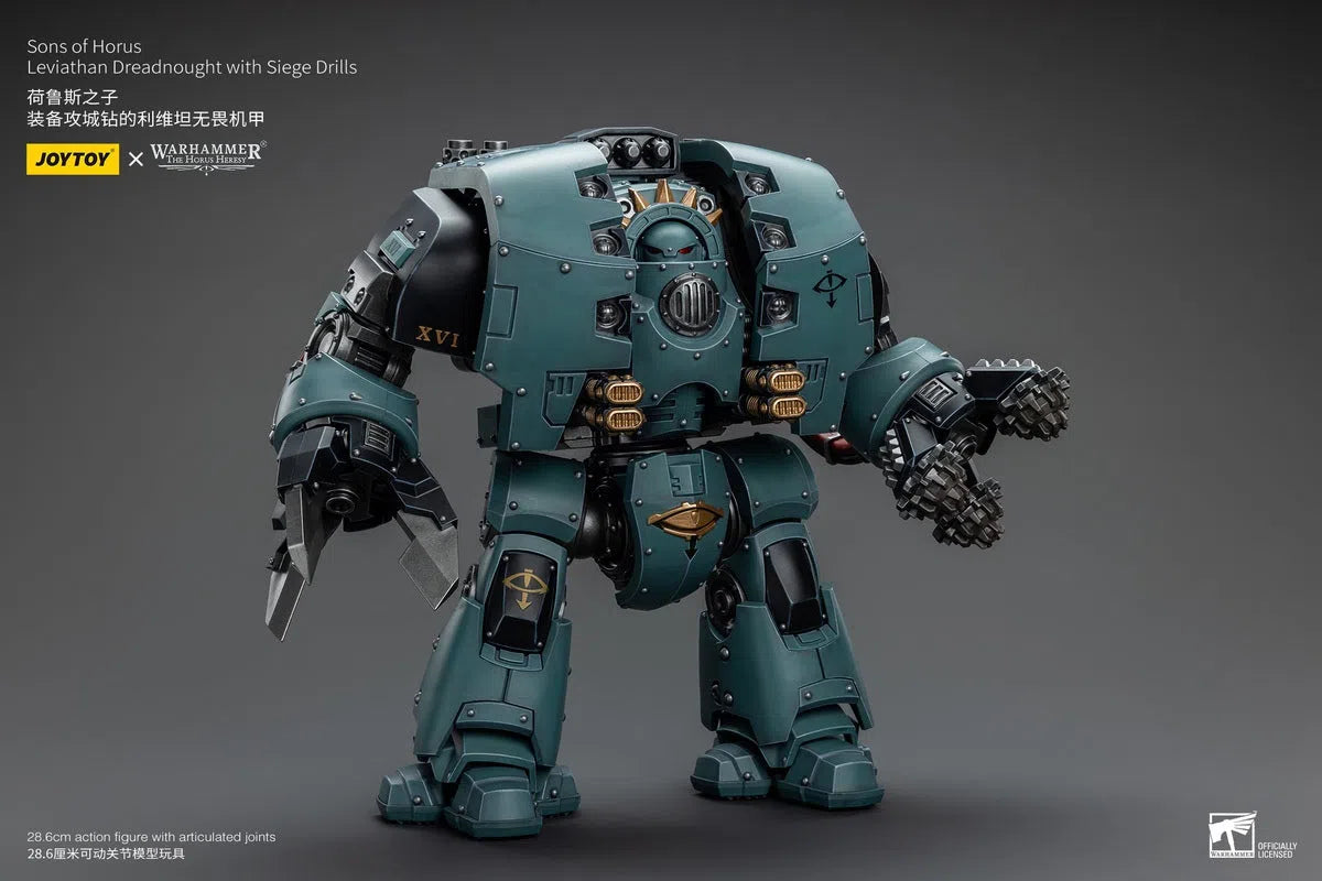 Warhammer The Horus Heresy: Sons of Horus Leviathan Dreadnought with Siege Drills : Joy Toy Joy Toy