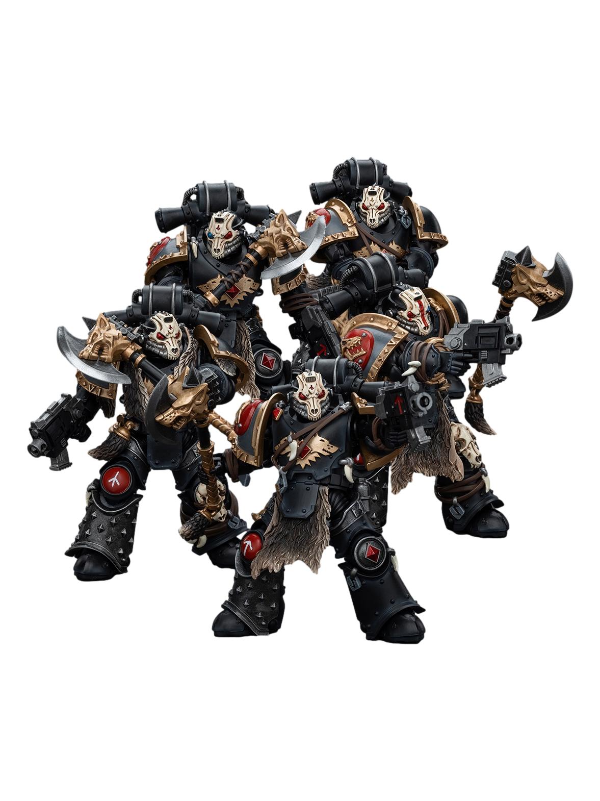 Warhammer The Horus Heresy: Space Wolves Deathsworn Squad: All 5 Figure Bundle Joy Toy