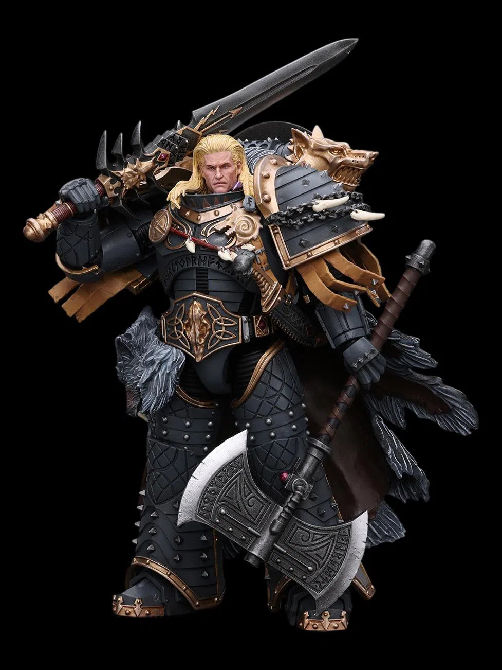 Warhammer The Horus Heresy: Space Wolves: Leman Russ: Primarch Of The VIth Legion : Joy Toy Joy Toy